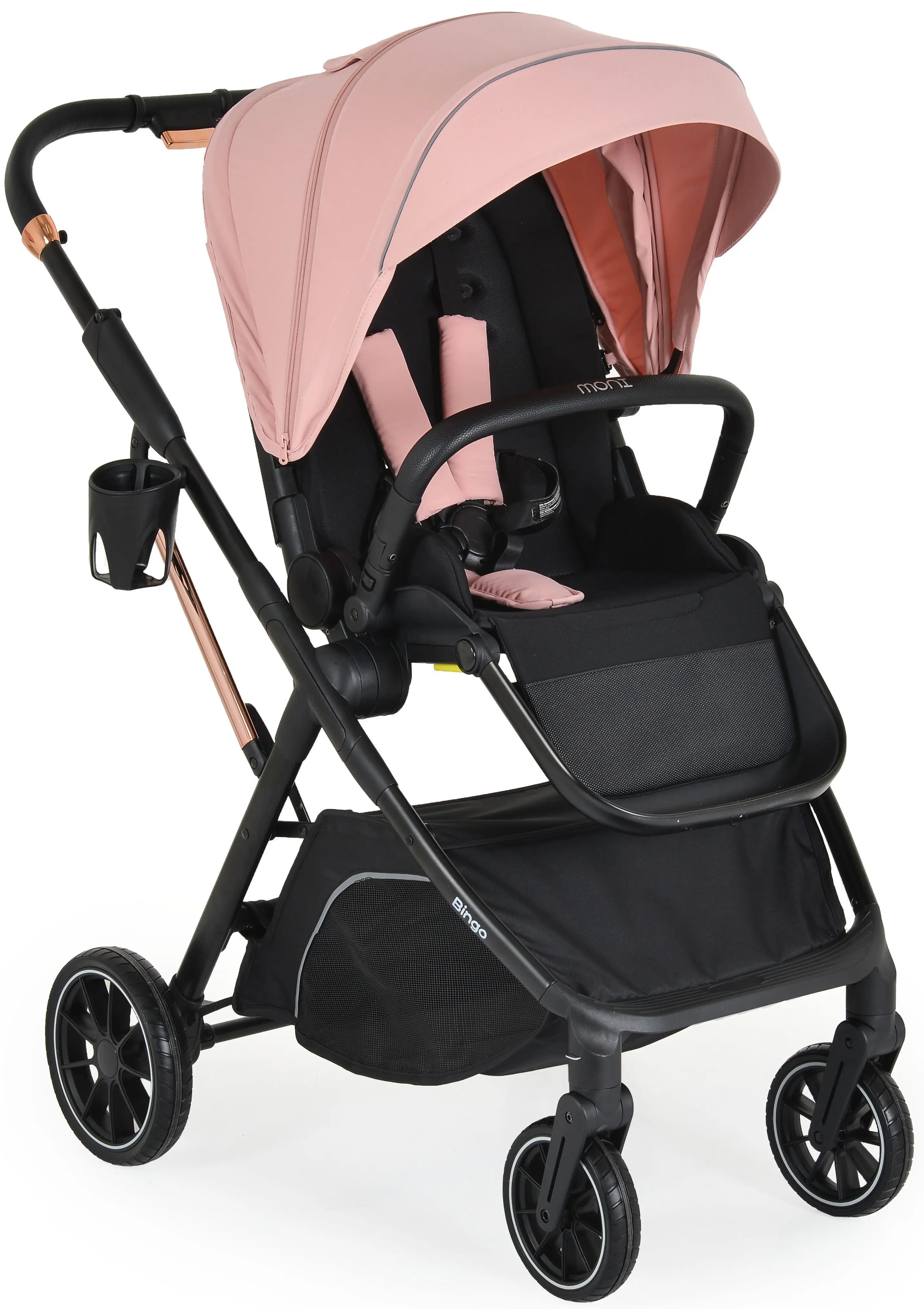 Коляска прогулочная Moni Bingo (Pink-Icing)