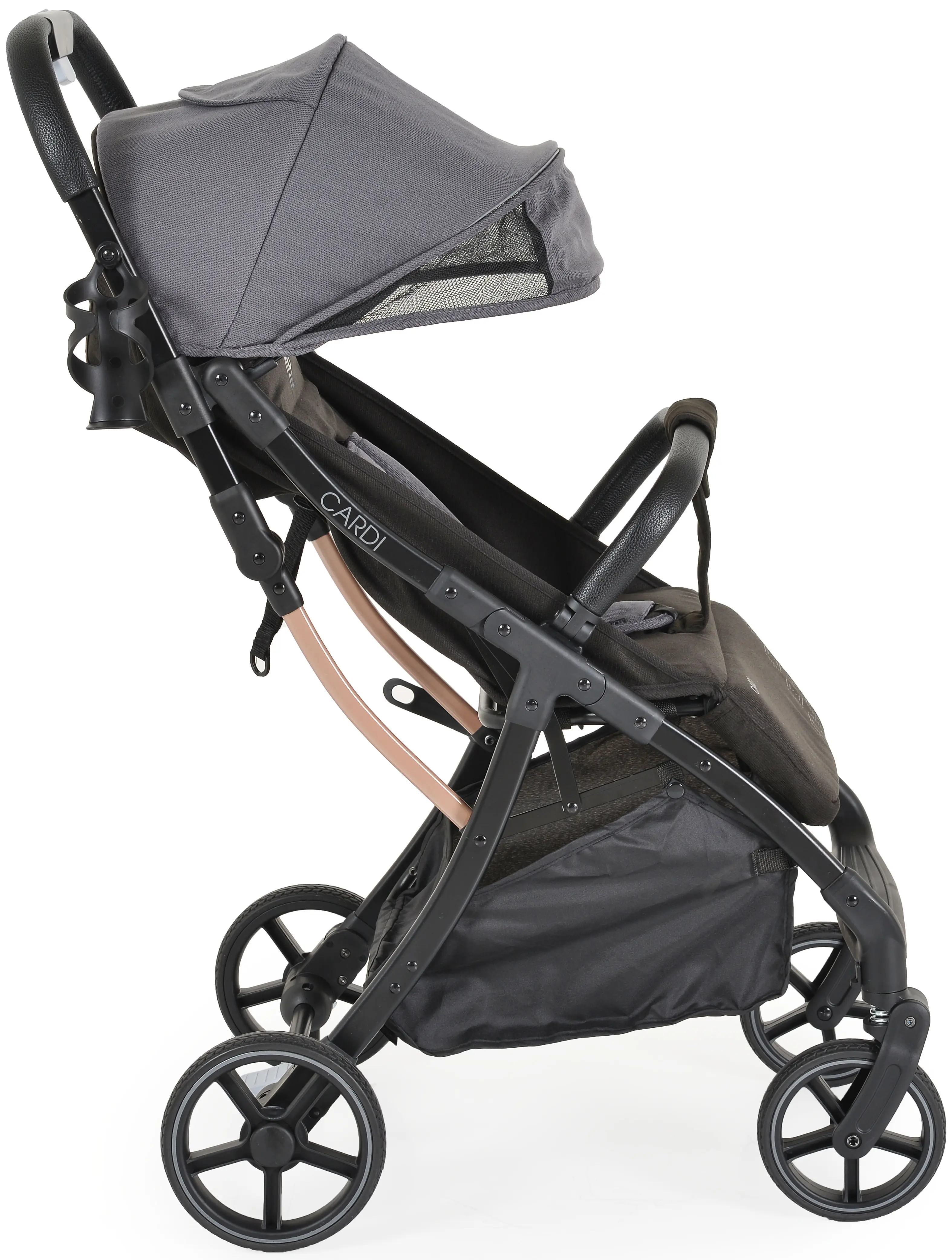 Коляска прогулочная Moni Cardi (Black)