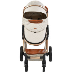 Carucior-transformer 2in1 Moni Alma (Beige) Thumb