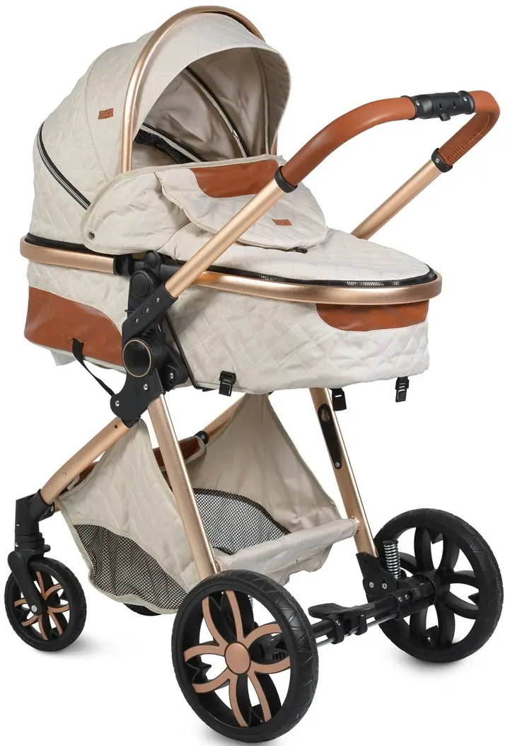 Carucior-transformer 2in1 Moni Alma (Beige)