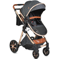 Коляска-трансформер 2в1 Moni Alma (Black) Thumb