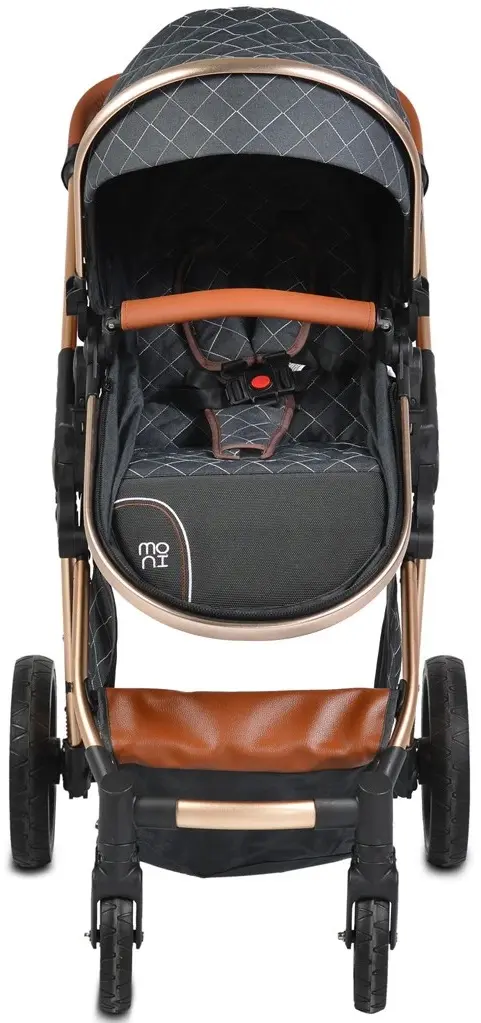 Коляска-трансформер 2в1 Moni Alma (Black)