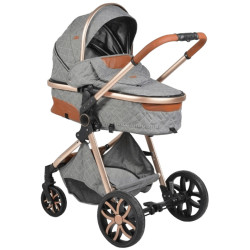 Carucior-transformer 2in1 Moni Alma (Dark Grey)