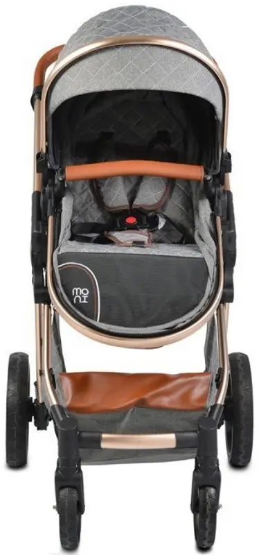 Carucior-transformer 2in1 Moni Alma (Dark Grey)