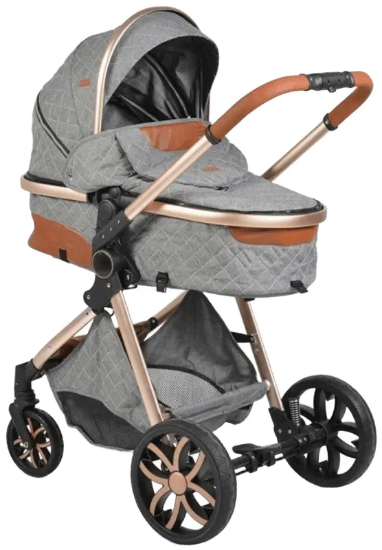 Carucior-transformer 2in1 Moni Alma (Dark Grey)