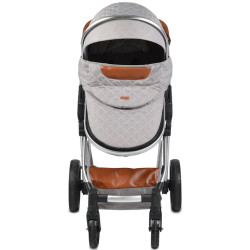 Carucior-transformer 2in1 Moni Alma (Light Grey) Thumb