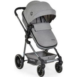 Carucior-transformer 2in1 Moni Giselle (Grey) Thumb