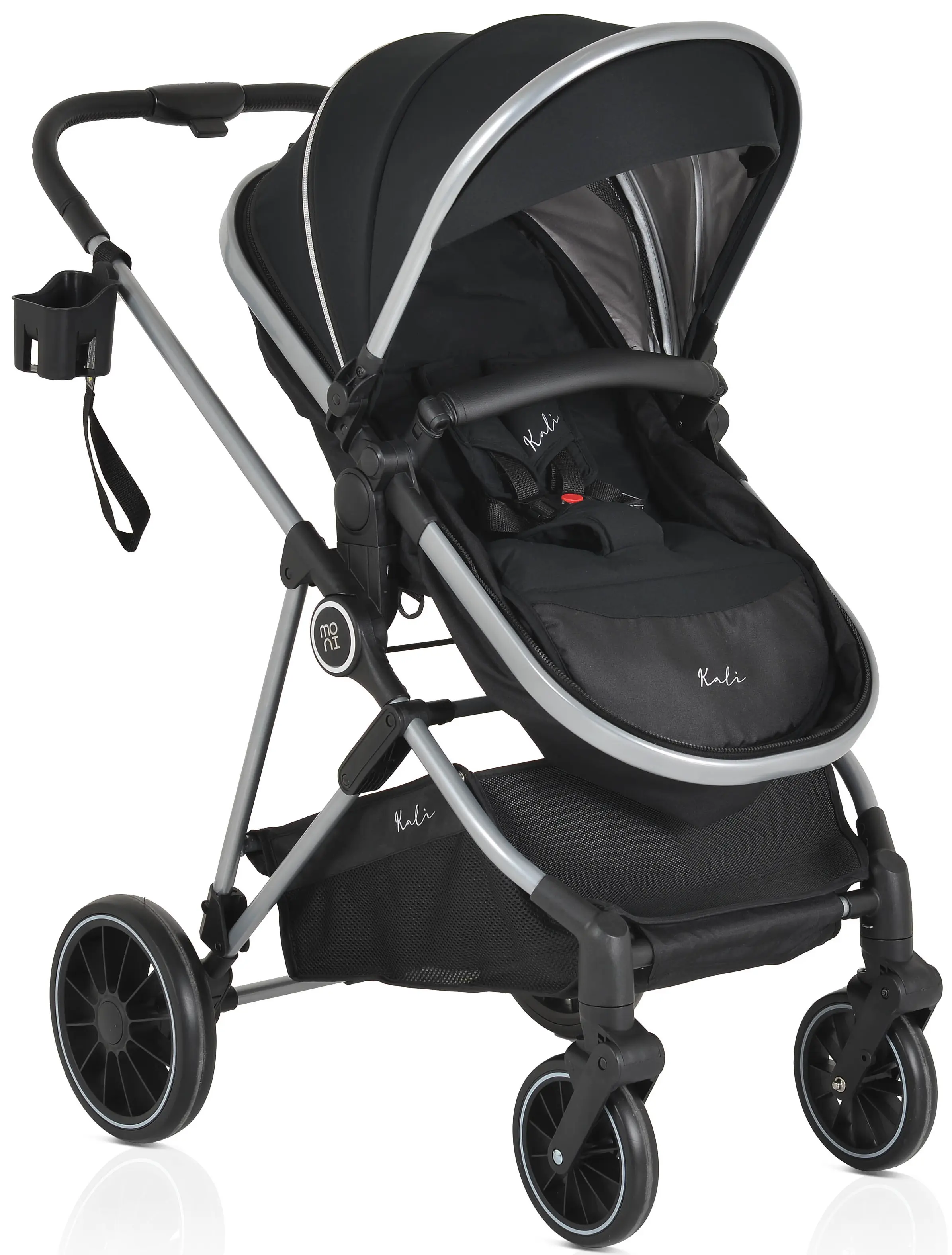 Коляска-трансформер 2в1 Moni Kali (Black)