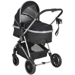 Коляска-трансформер 2в1 Moni Kali (Black)