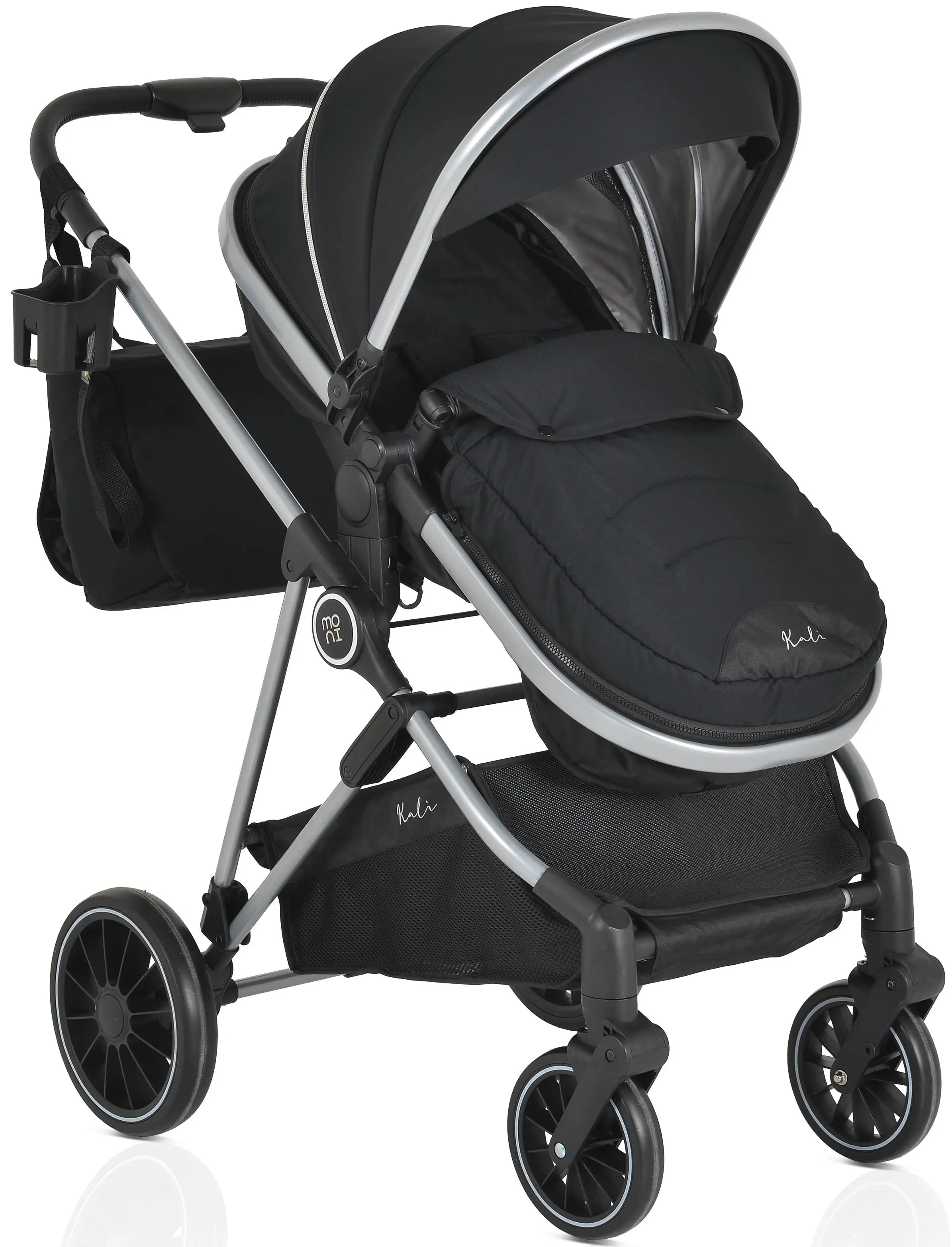 Коляска-трансформер 2в1 Moni Kali (Black)