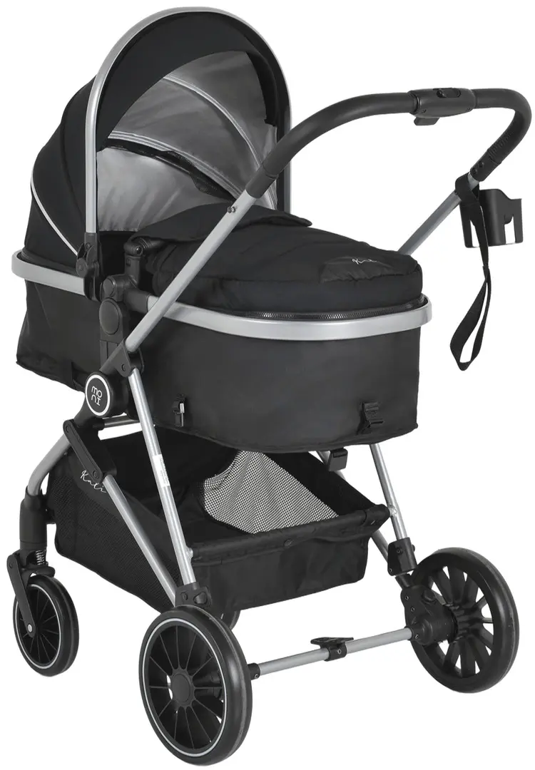 Коляска-трансформер 2в1 Moni Kali (Black)