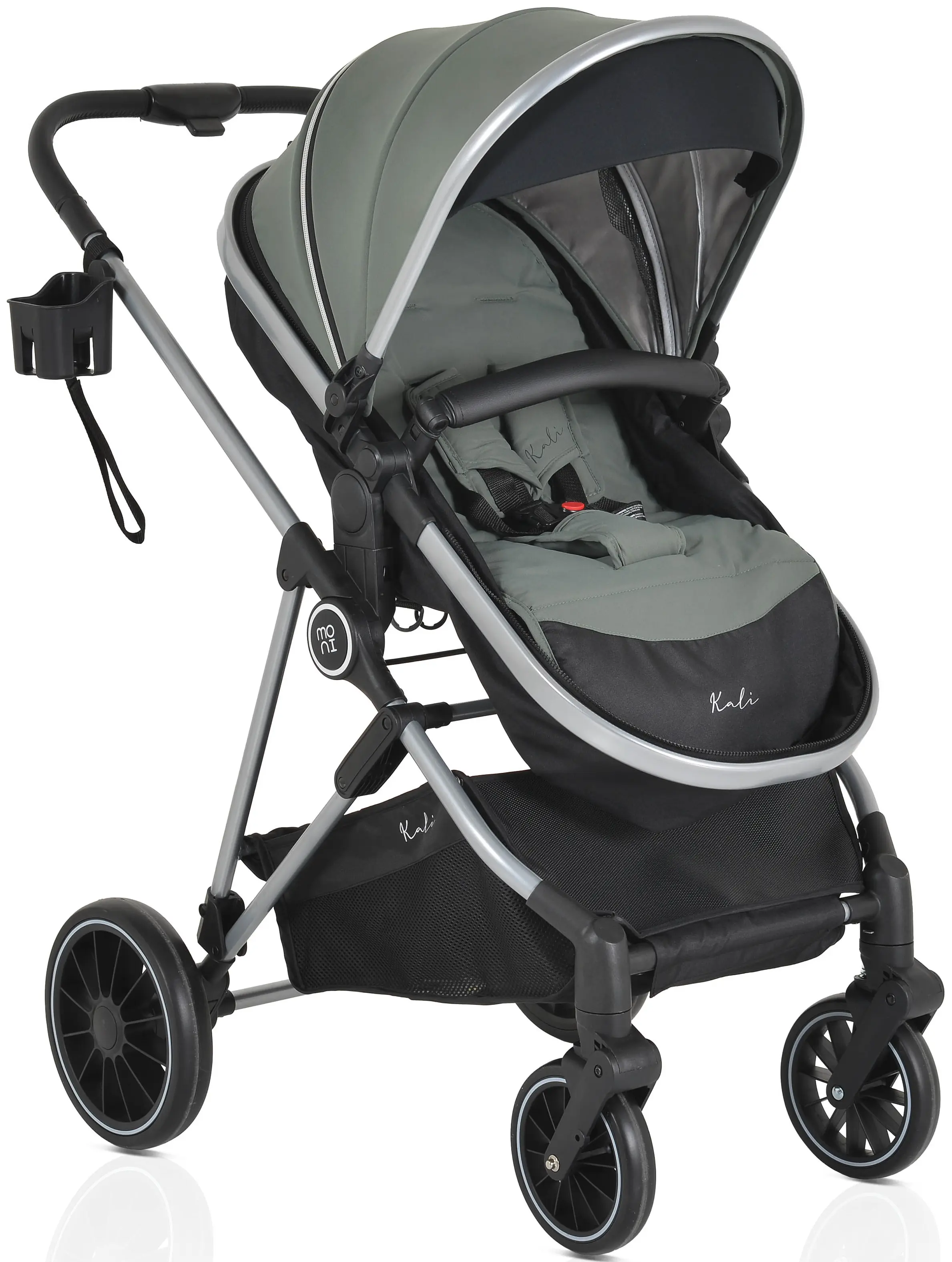 Carucior-transformer 2in1 Moni Kali (Olive Green)