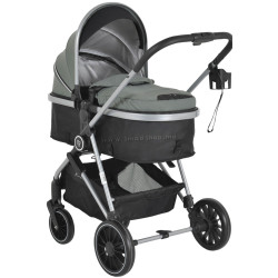 Carucior-transformer 2in1 Moni Kali (Olive Green)