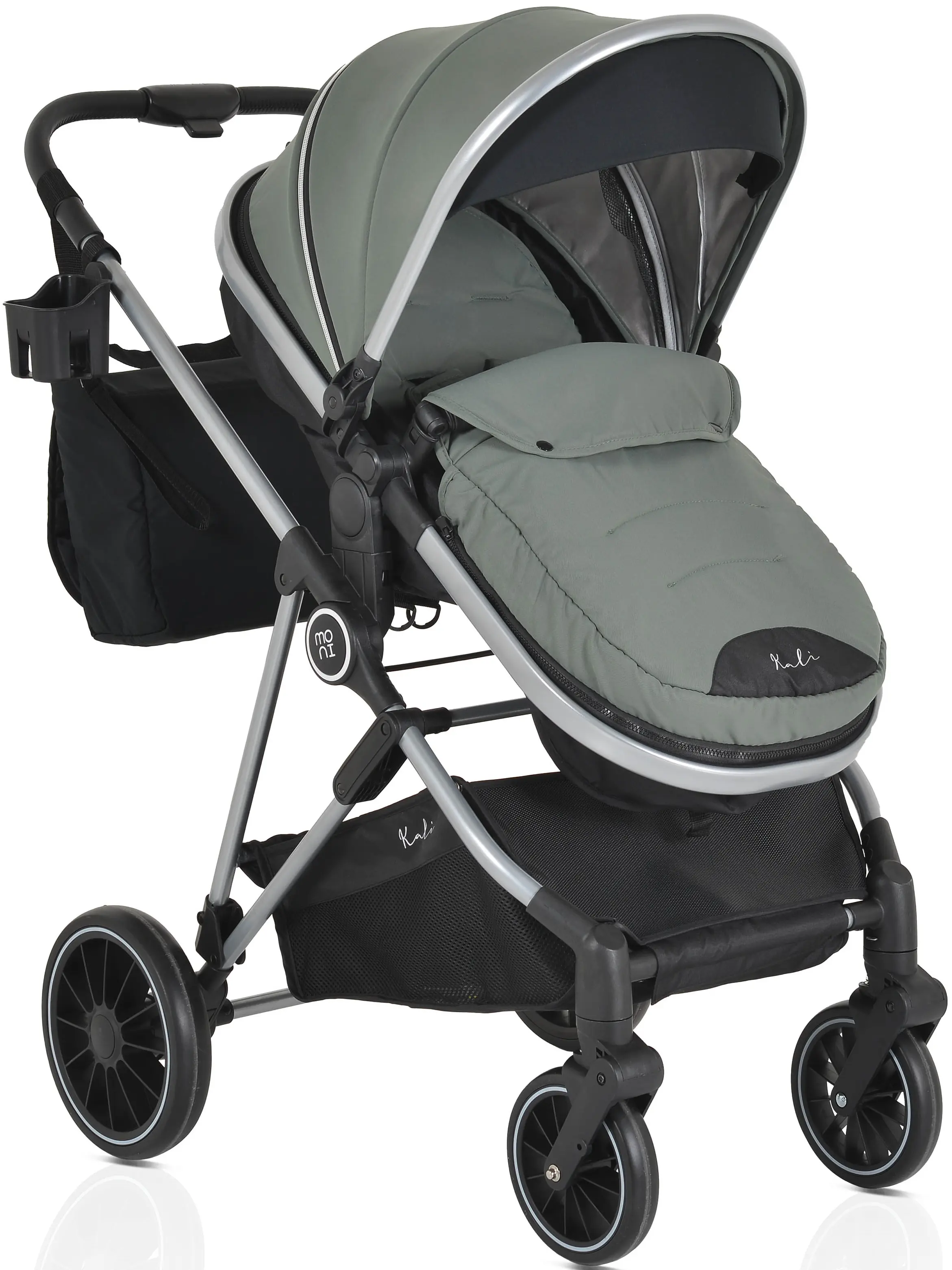 Carucior-transformer 2in1 Moni Kali (Olive Green)