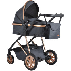 Коляска-трансформер 2в1 Moni Midas (Black)