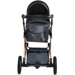 Коляска-трансформер 2в1 Moni Midas (Black) Thumb