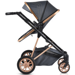 Коляска-трансформер 2в1 Moni Midas (Black) Thumb