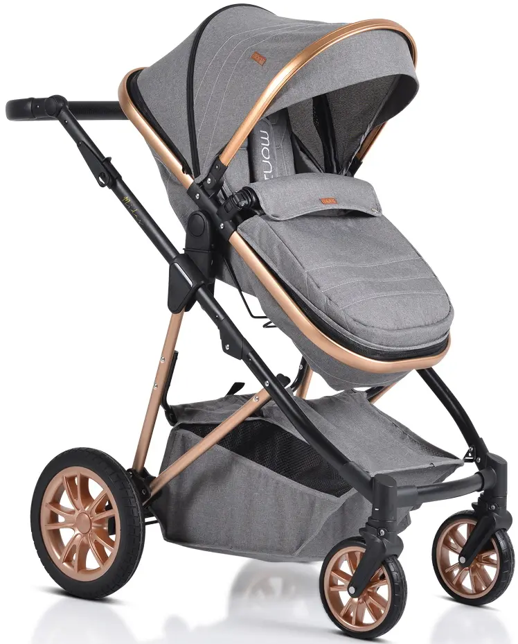 Коляска-трансформер 2в1 Moni Midas (Grey)
