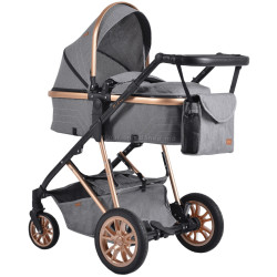 Коляска-трансформер 2в1 Moni Midas (Grey)