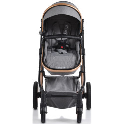 Коляска-трансформер 2в1 Moni Midas (Grey) Thumb