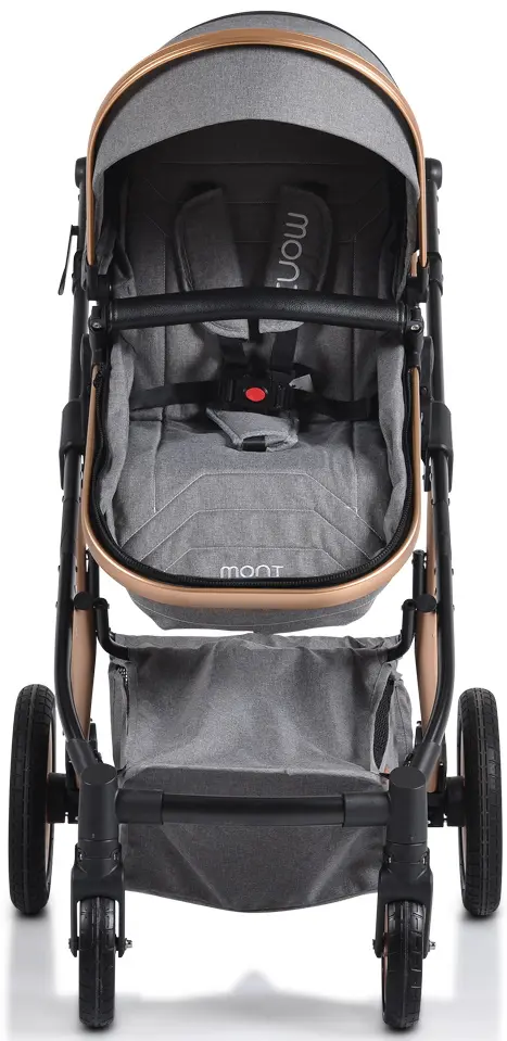 Коляска-трансформер 2в1 Moni Midas (Grey)