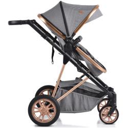 Коляска-трансформер 2в1 Moni Midas (Grey) Thumb