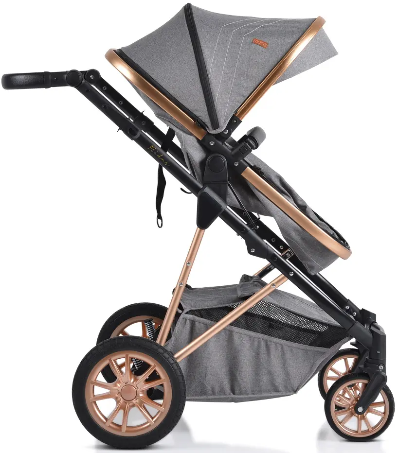 Коляска-трансформер 2в1 Moni Midas (Grey)