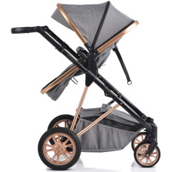 Коляска-трансформер 2в1 Moni Midas (Grey) Thumb