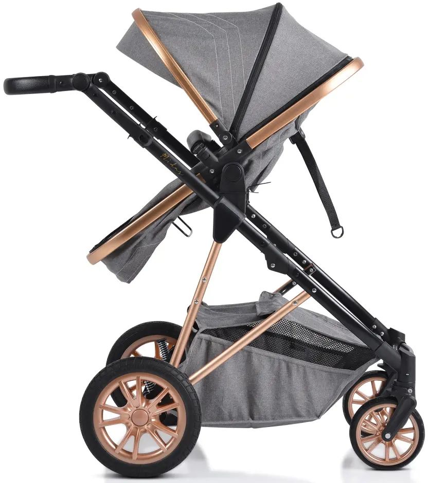 Коляска-трансформер 2в1 Moni Midas (Grey)