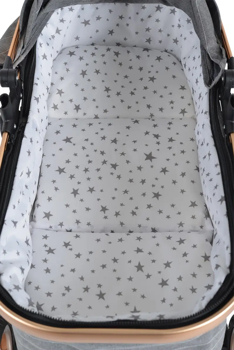 Коляска-трансформер 2в1 Moni Midas (Grey)