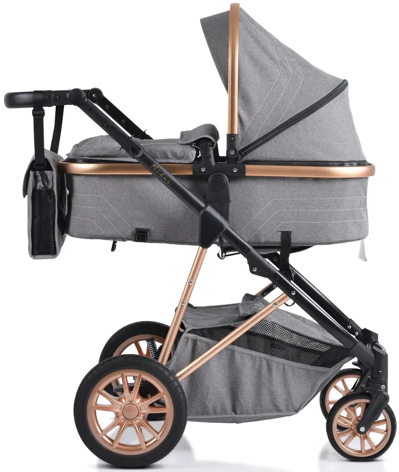 Коляска-трансформер 2в1 Moni Midas (Grey)