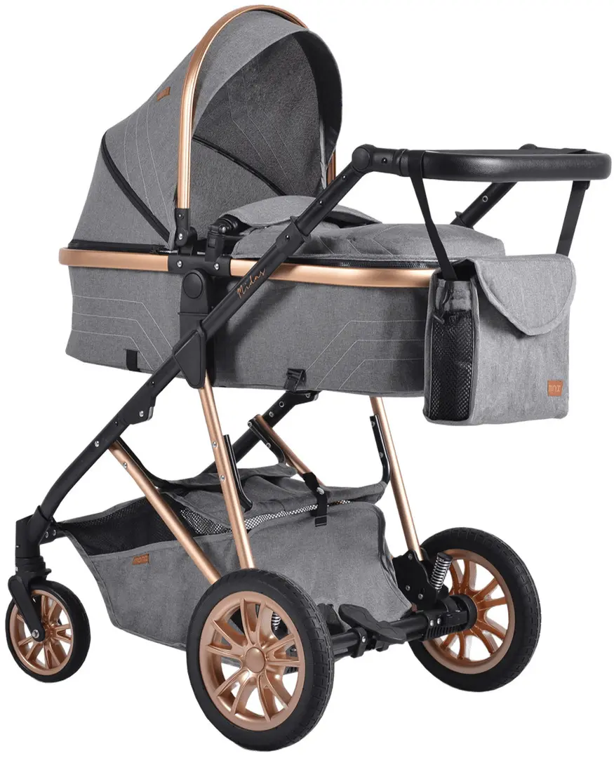 Коляска-трансформер 2в1 Moni Midas (Grey)