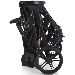 Коляска-трансформер 2в1 Moni Rafaello (Black) Thumb