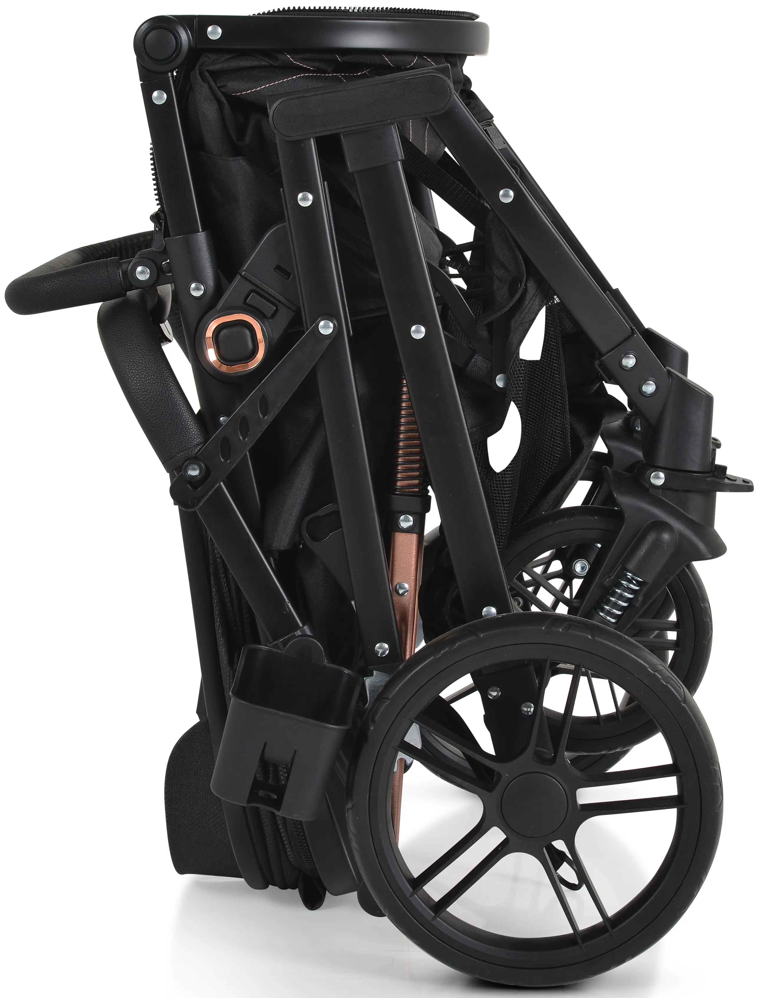 Коляска-трансформер 2в1 Moni Rafaello (Black)