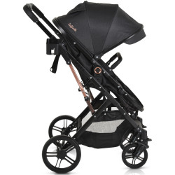 Коляска-трансформер 2в1 Moni Rafaello (Black) Thumb