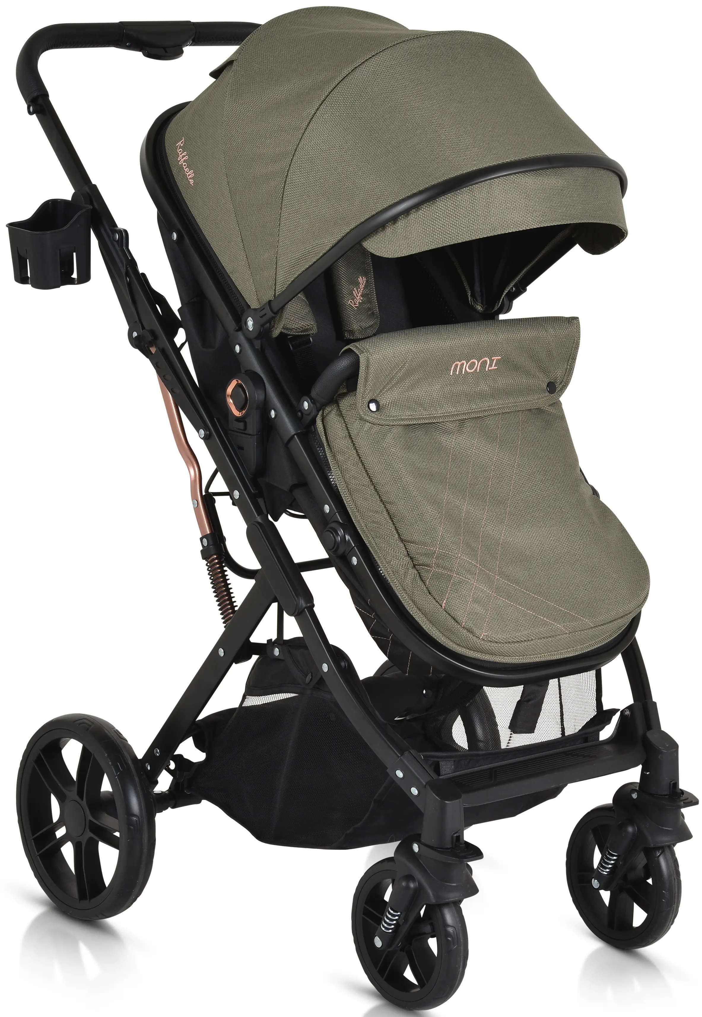 Коляска-трансформер 2в1 Moni Rafaello (Green Olive)