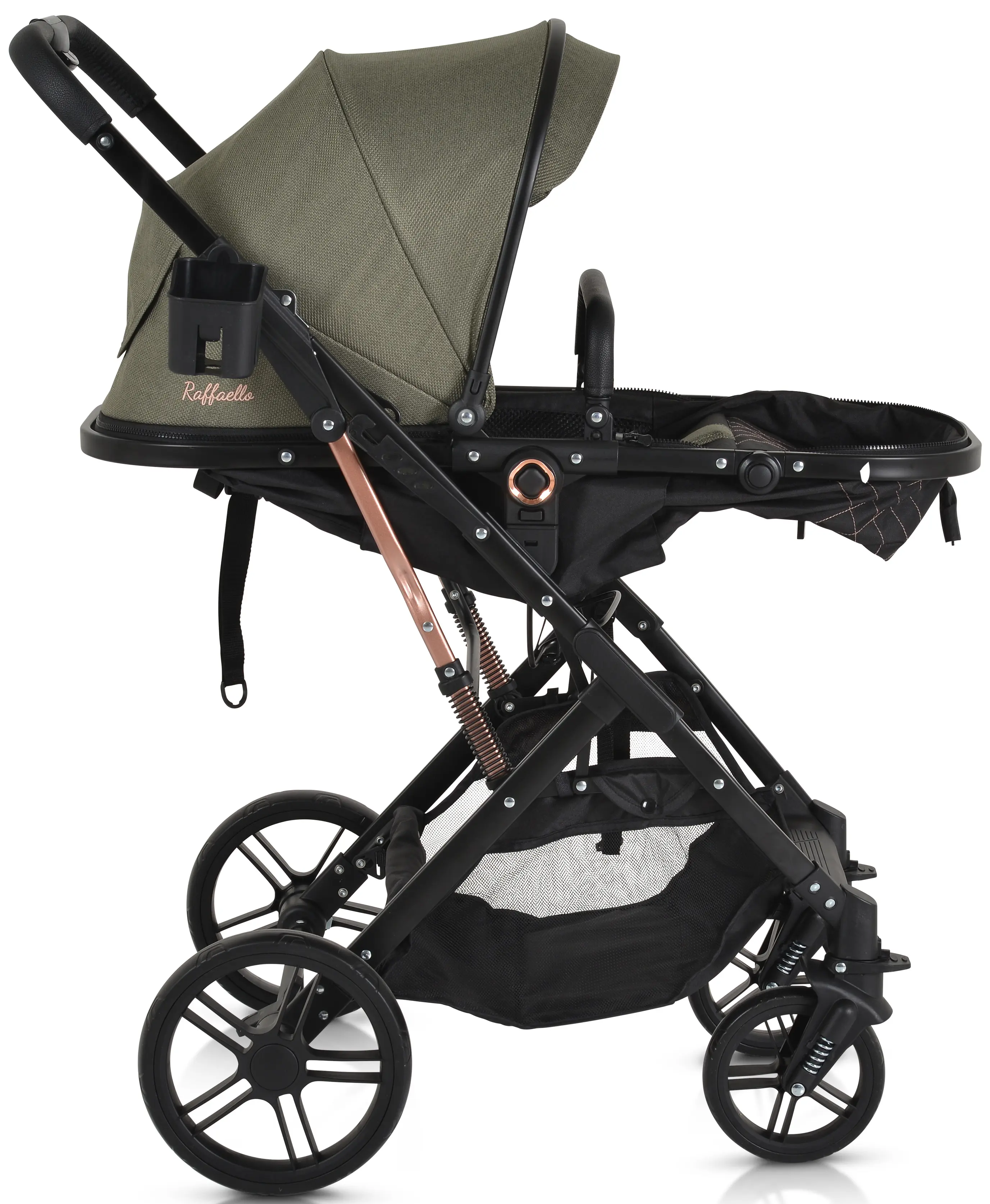 Коляска-трансформер 2в1 Moni Rafaello (Green Olive)