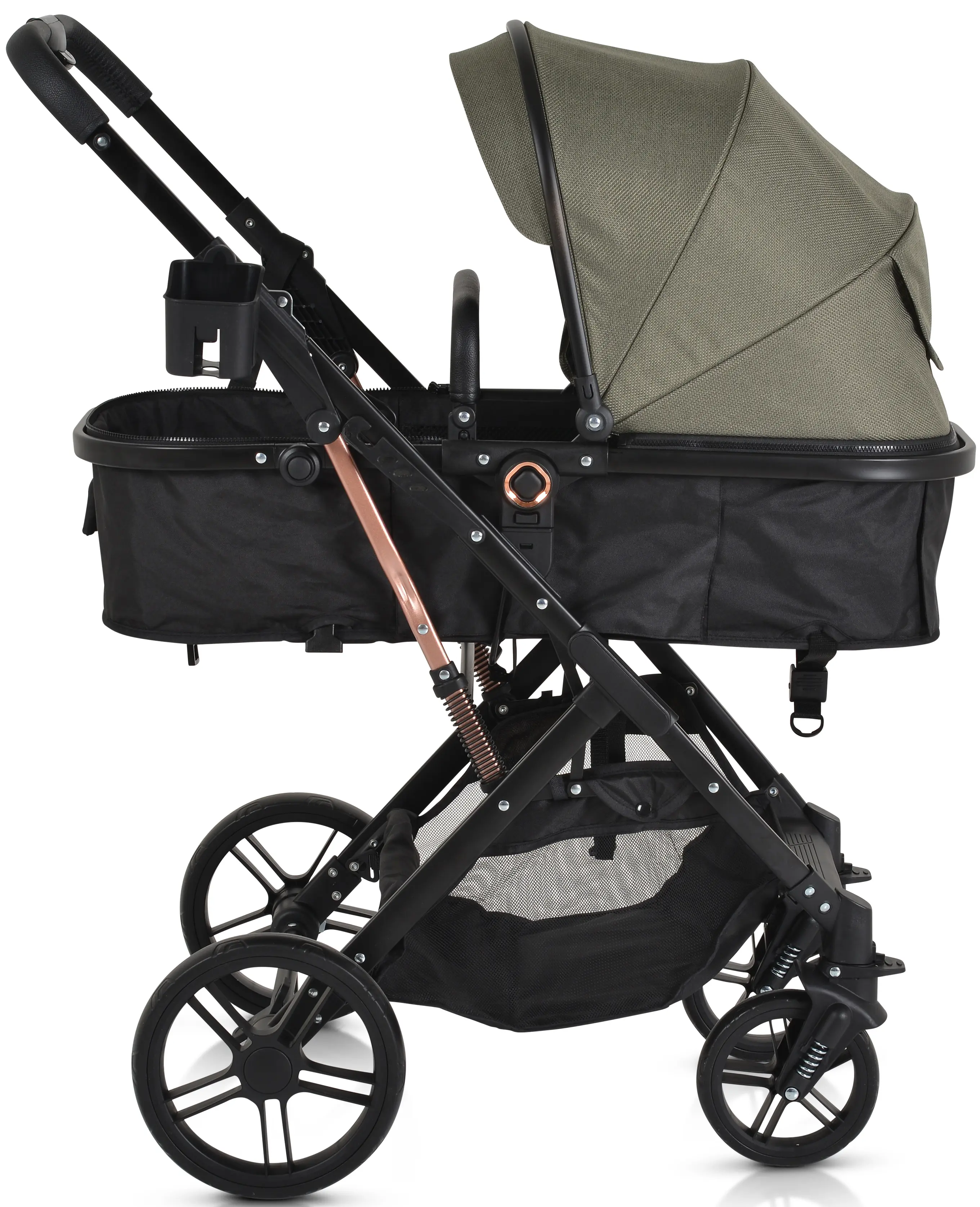 Коляска-трансформер 2в1 Moni Rafaello (Green Olive)