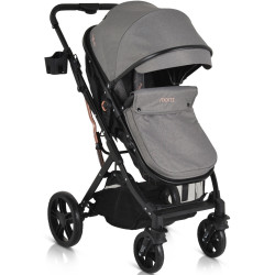Коляска-трансформер 2в1 Moni Rafaello (Grey) Thumb