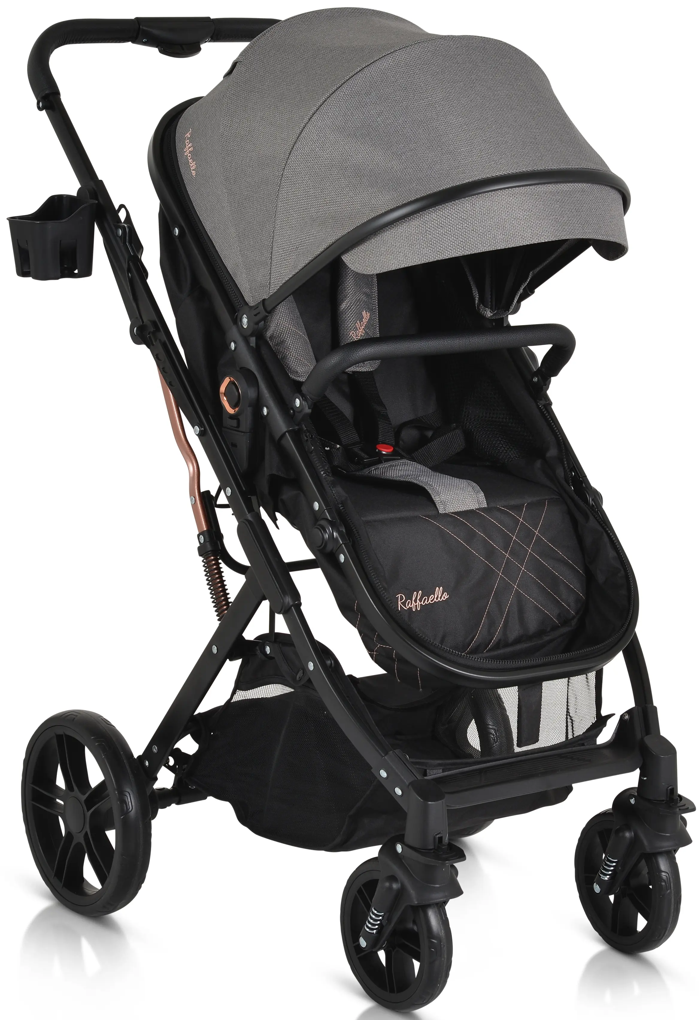 Коляска-трансформер 2в1 Moni Rafaello (Grey)