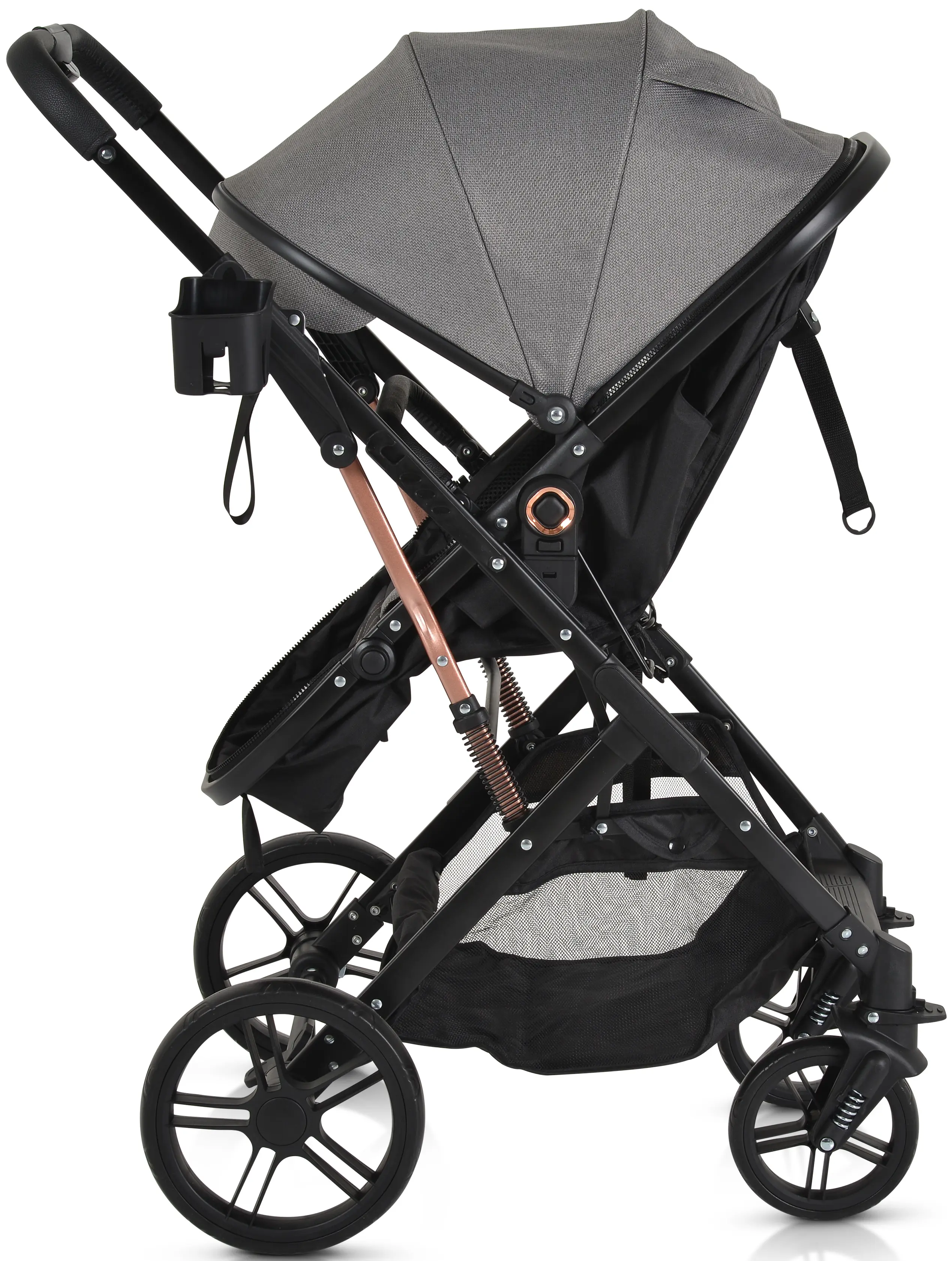 Коляска-трансформер 2в1 Moni Rafaello (Grey)