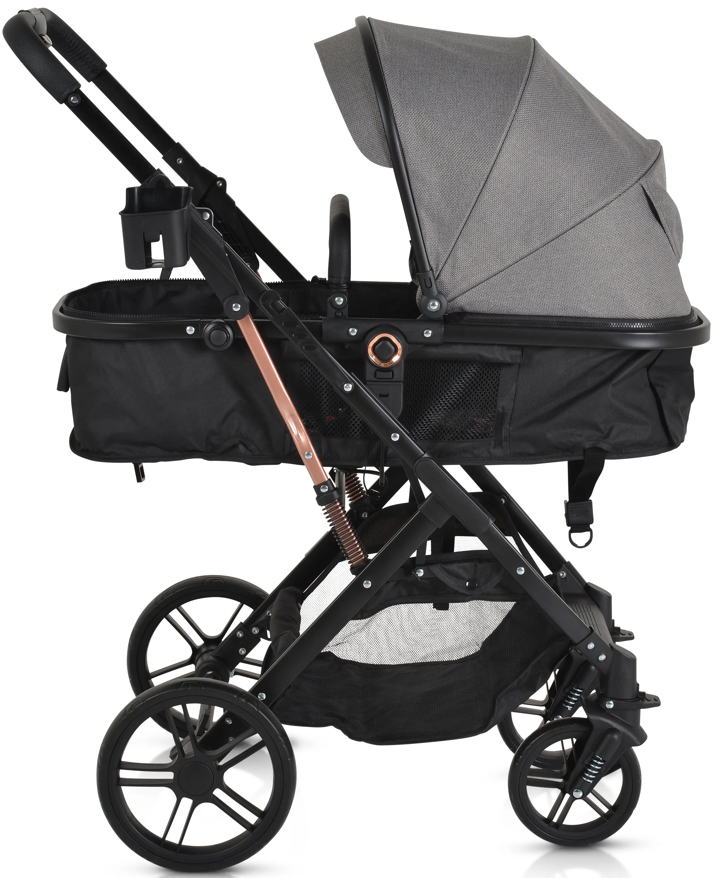 Коляска-трансформер 2в1 Moni Rafaello (Grey)