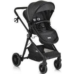 Коляска-трансформер 2в1 Moni Rio (Black) Thumb
