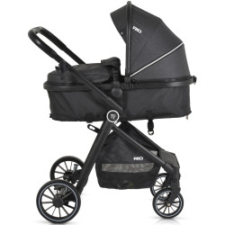 Коляска-трансформер 2в1 Moni Rio (Black) Thumb