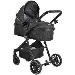 Коляска-трансформер 2в1 Moni Rio (Black)