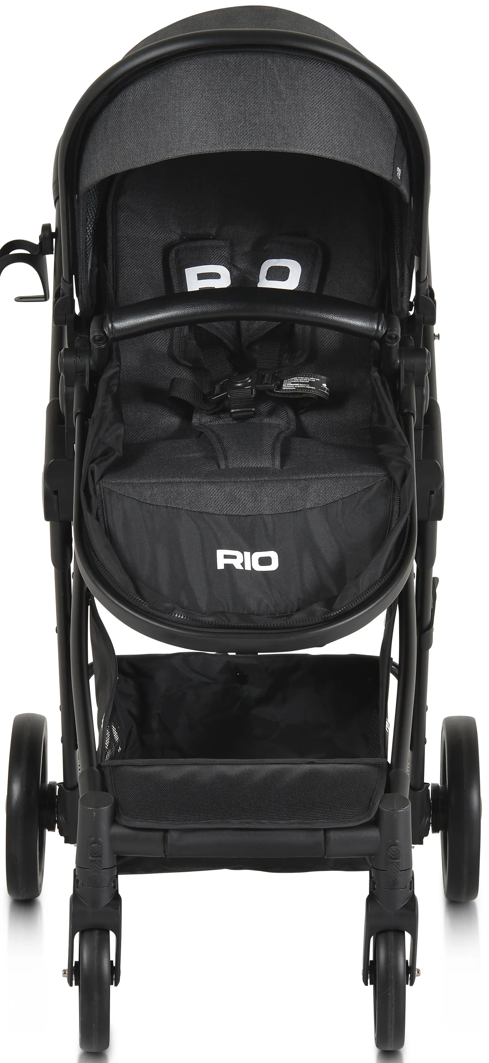 Коляска-трансформер 2в1 Moni Rio (Black)