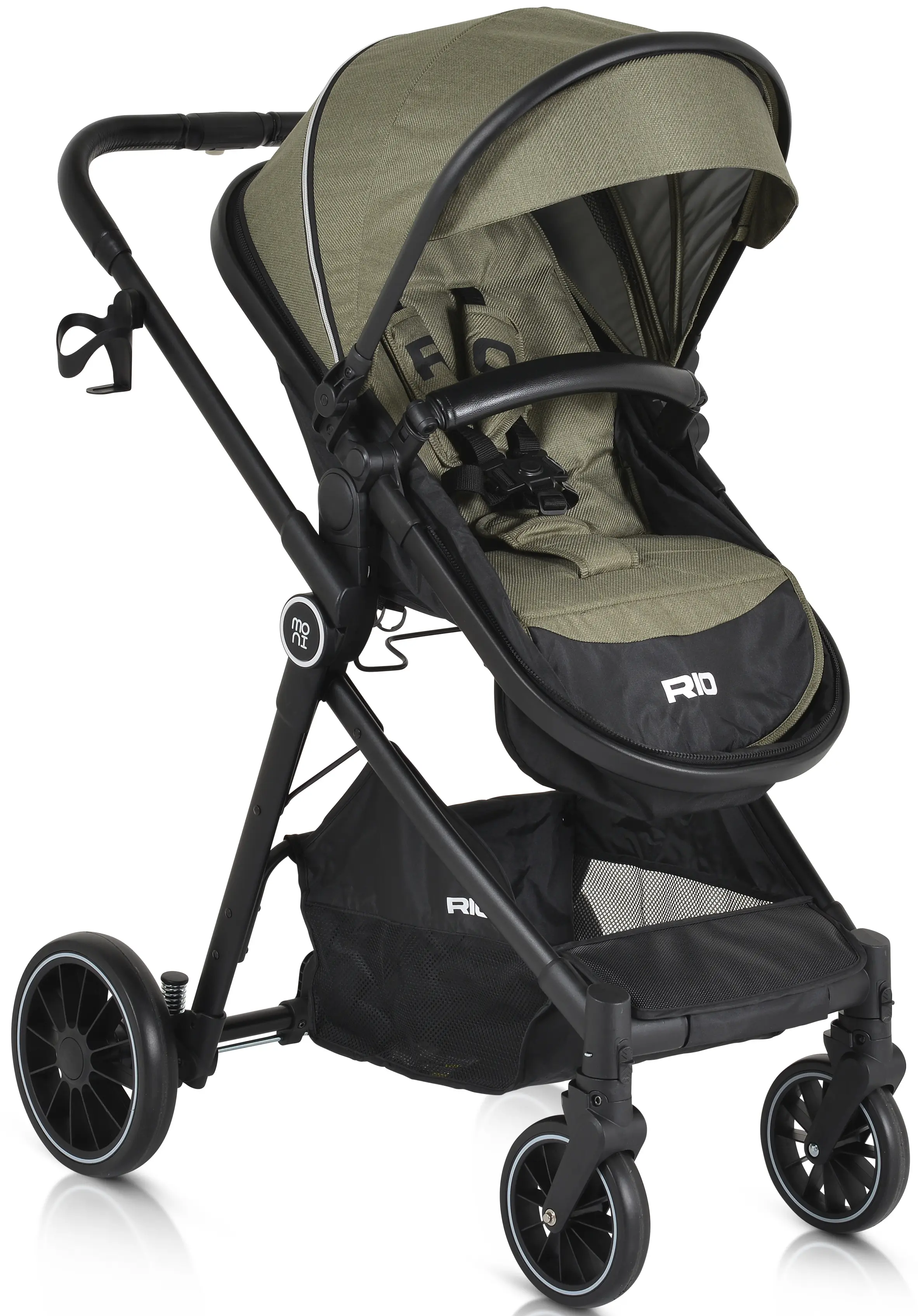 Коляска-трансформер 2в1 Moni Rio (Green)