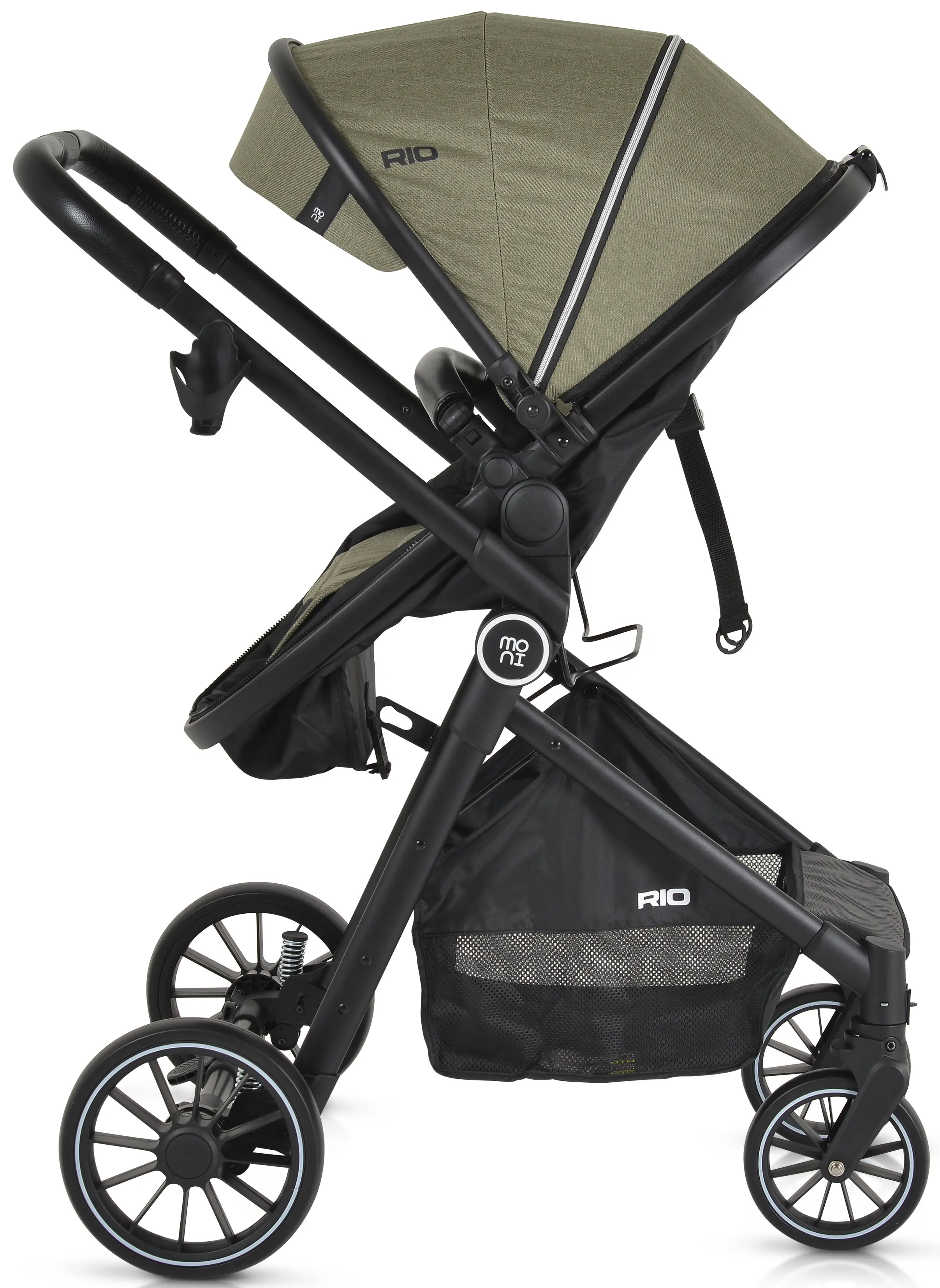 Коляска-трансформер 2в1 Moni Rio (Green)