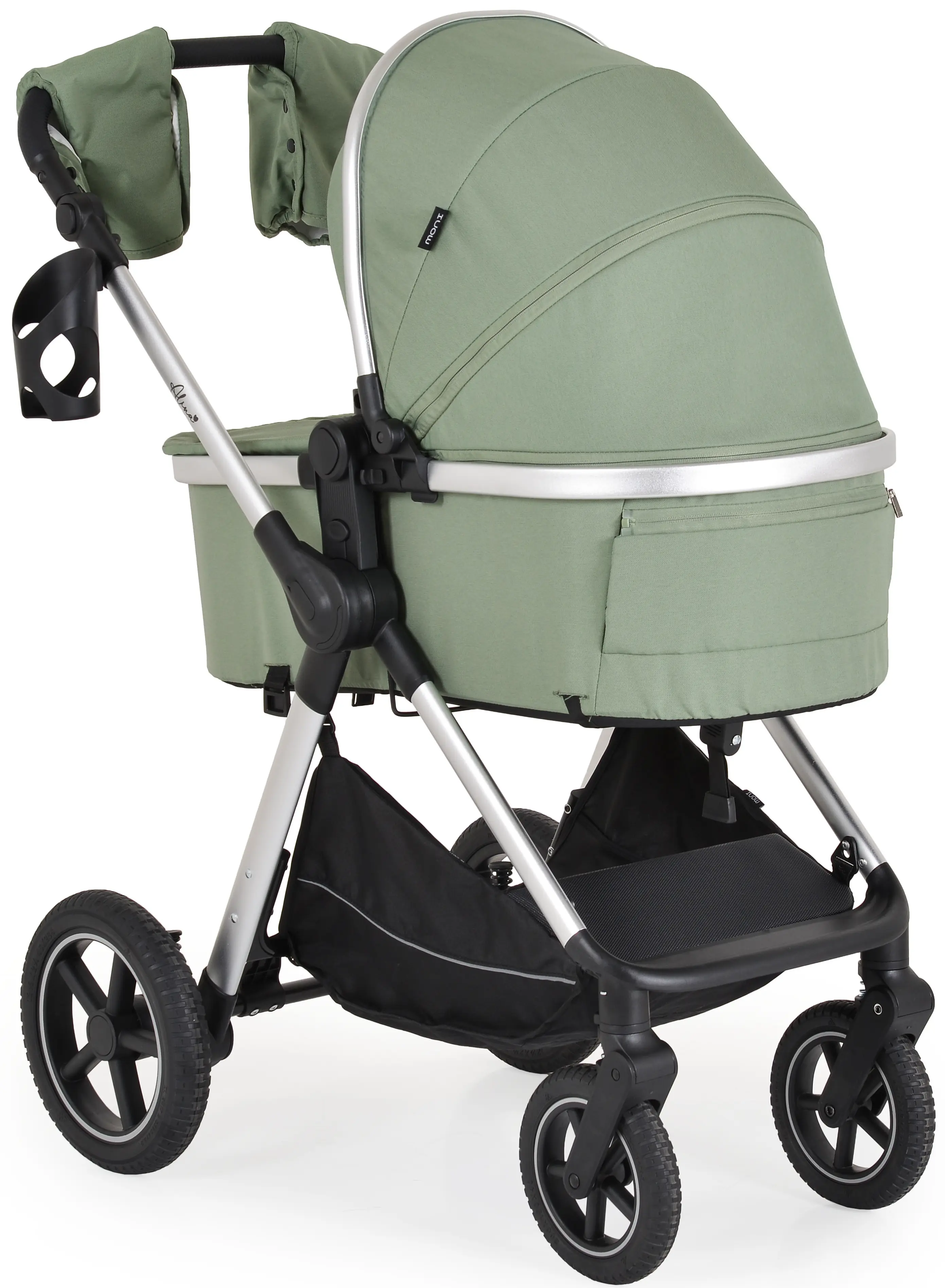 Carucior-transformer 3in1 Moni Alina (Dark Green)