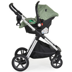 Carucior-transformer 3in1 Moni Alina (Dark Green) Thumb